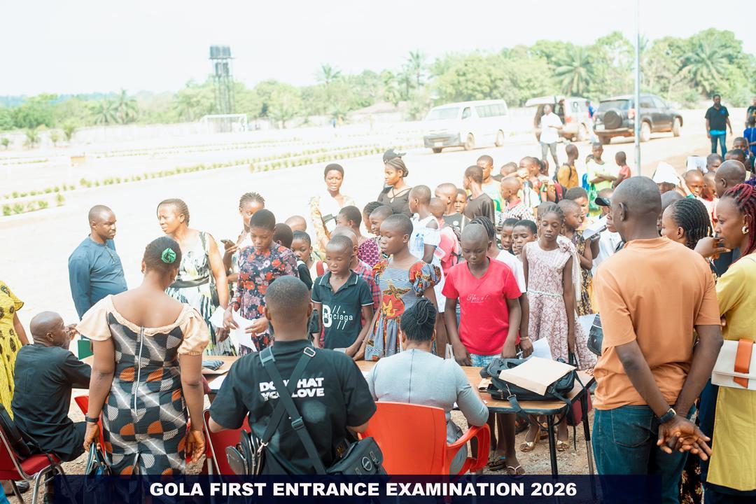 GOLA FIRST ENTRANCE EXAMINATIION 2026